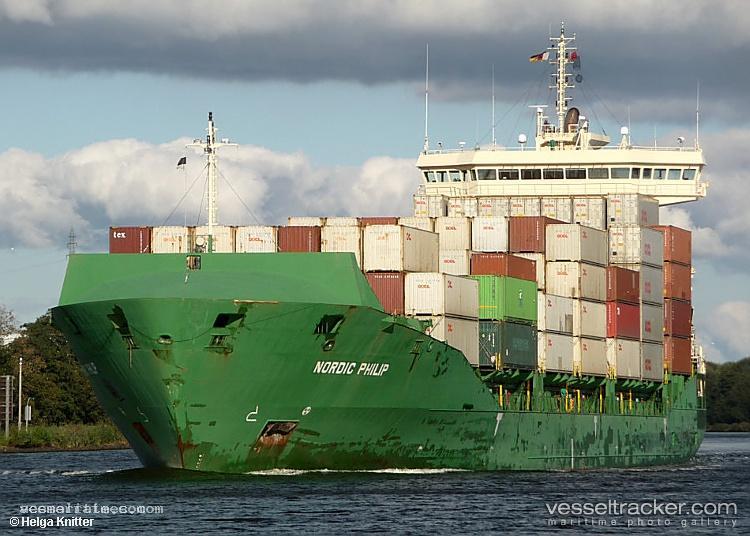 X-press-Elbe - Container Ship vessel registered in Cyprus