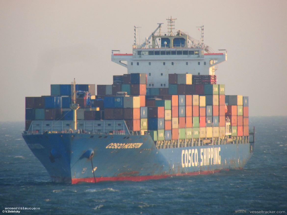 Cosco-Houston - Container Ship vessel registered in Hong Kong