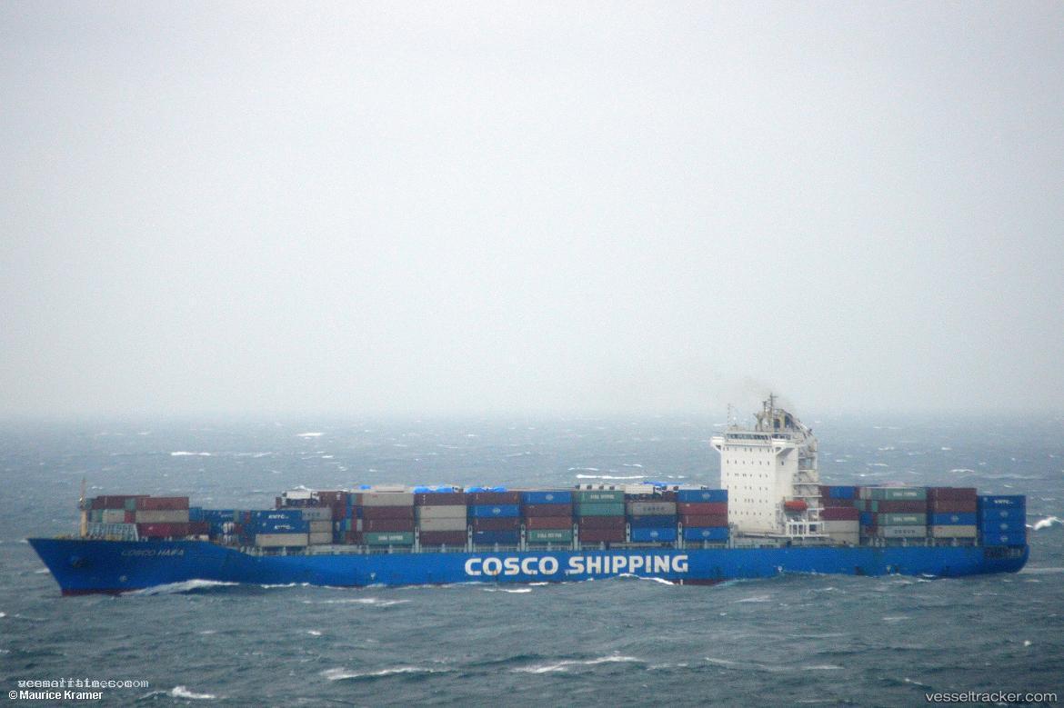 Cosco-Haifa - Container Ship vessel registered in Hong Kong