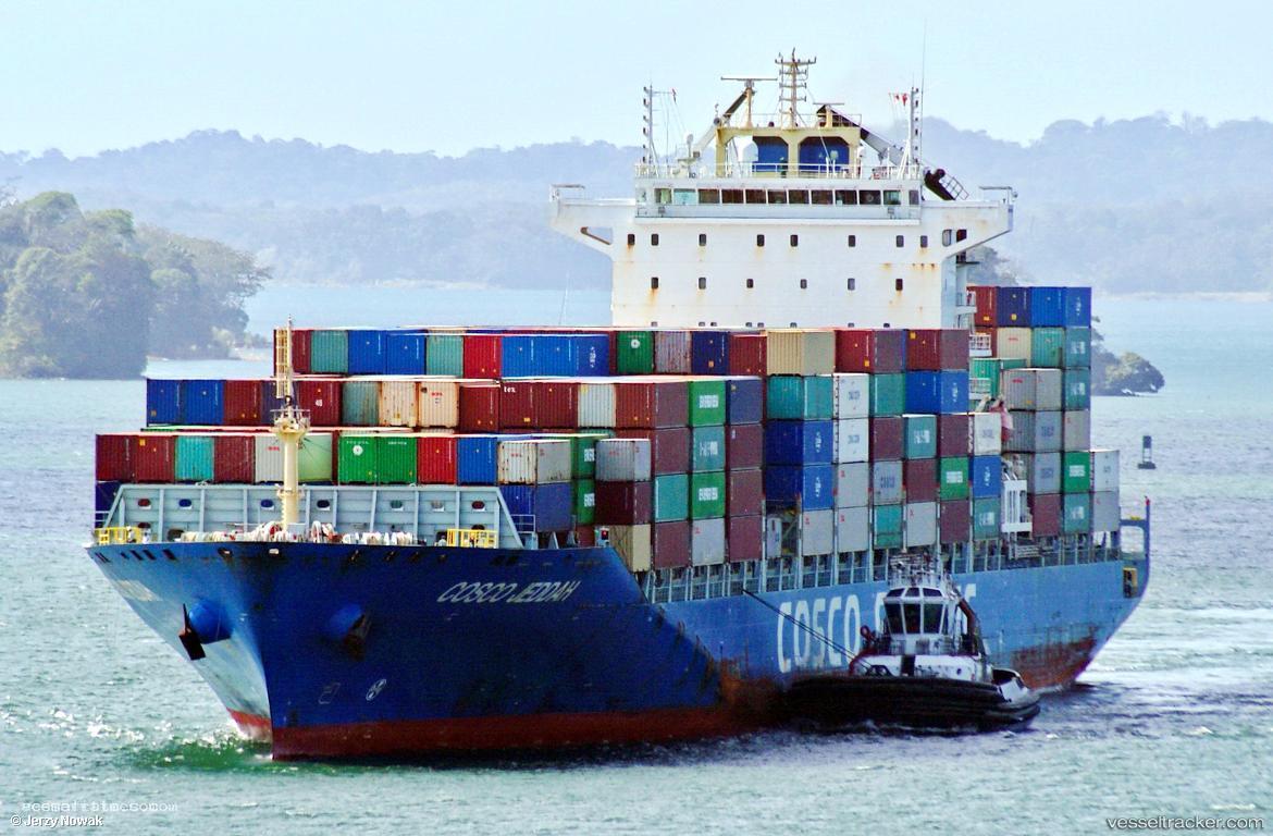 Cosco-Jeddah - Container Ship vessel registered in Hong Kong