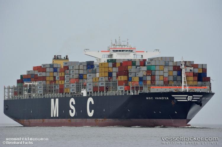 Msc-Vandya - Container Ship vessel registered in Panama