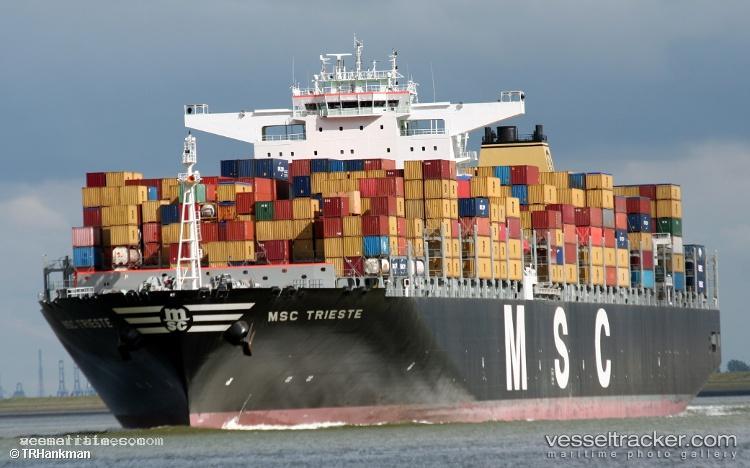 Msc-Trieste - Container Ship vessel registered in Malta