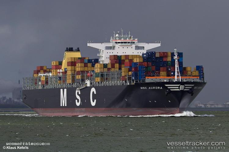 Msc-Aurora - Container Ship vessel registered in Panama