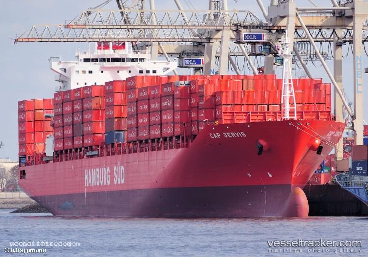 Maersk-Cap-Jervis - Container Ship vessel registered in Singapore