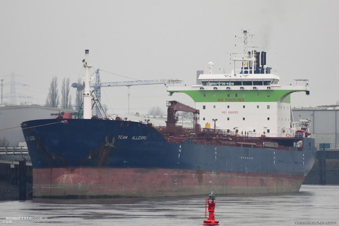 Torm-Allegro - Oil Products Tanker vessel registered in Denmark