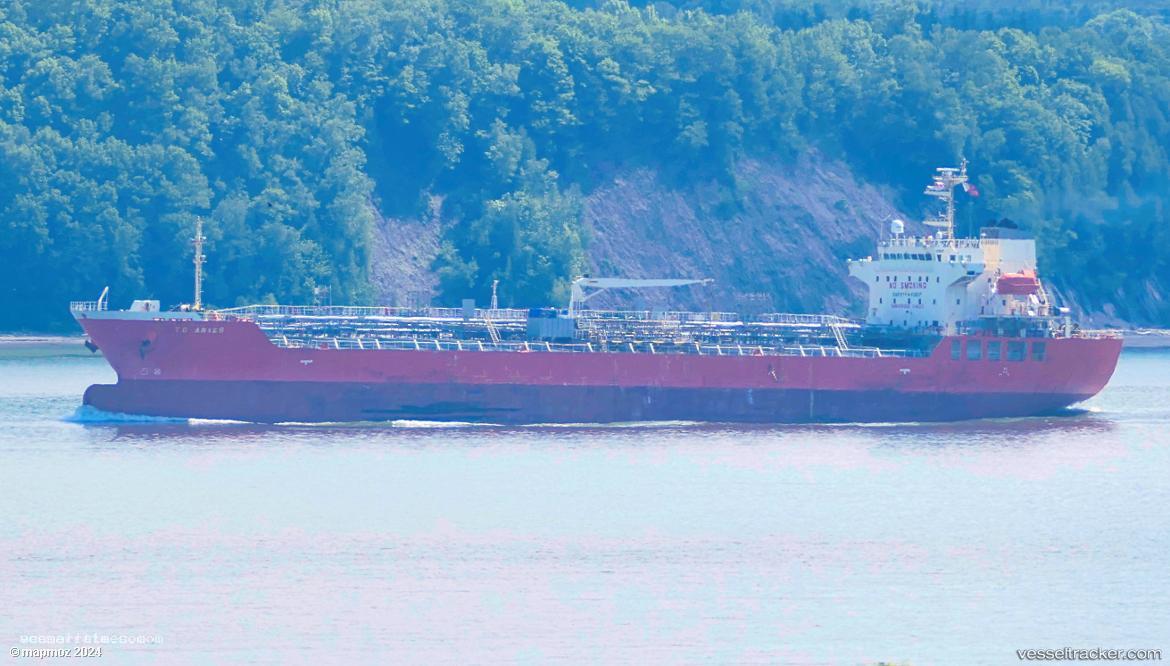 Tg-Aries - Chemical Oil Products Tanker vessel registered in Panama