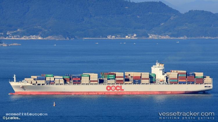 Oocl-Utah - Container Ship vessel registered in Hong Kong