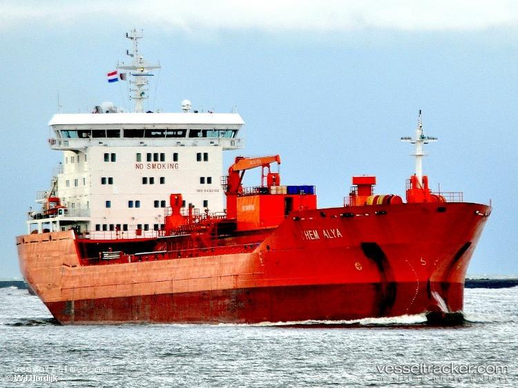 Mt-Awh-Alma - Chemical Oil Products Tanker vessel registered in Liberia