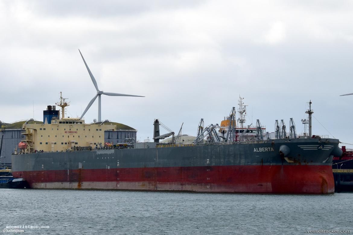Alberta - Crude Oil Tanker vessel registered in Bahamas