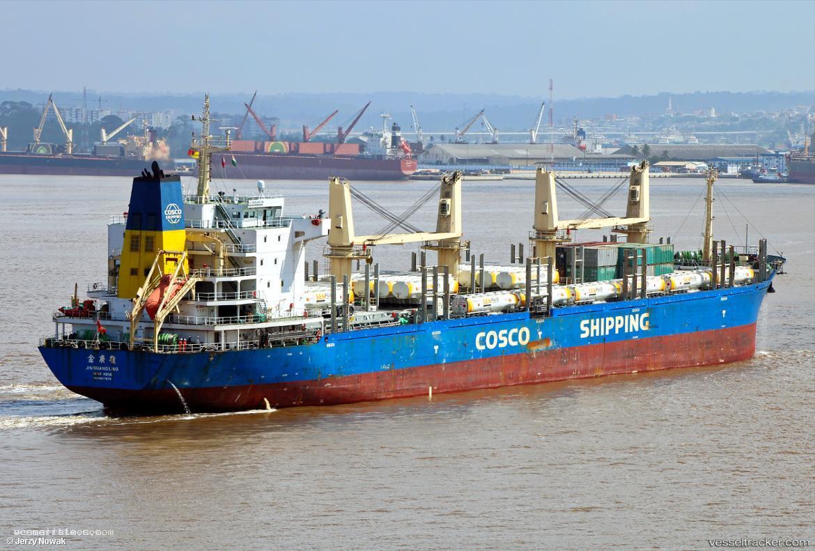 Jin-Guang-Ling - Wood Chips Carrier vessel registered in Hong Kong