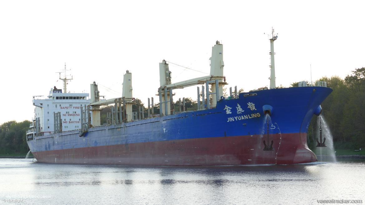 Jin-Yuan-Ling - Wood Chips Carrier vessel registered in Hong Kong