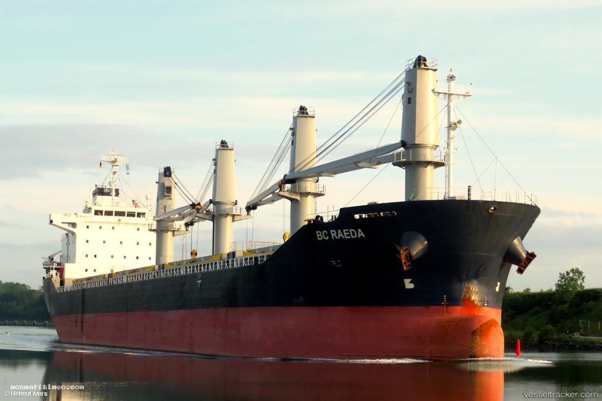 Bc-Raeda - Bulk Carrier vessel registered in Barbados