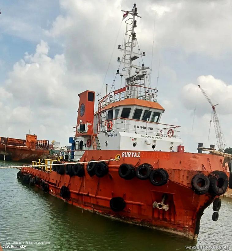 Tb.surya-1 - Tug vessel registered in Saint Kitts and Nevis