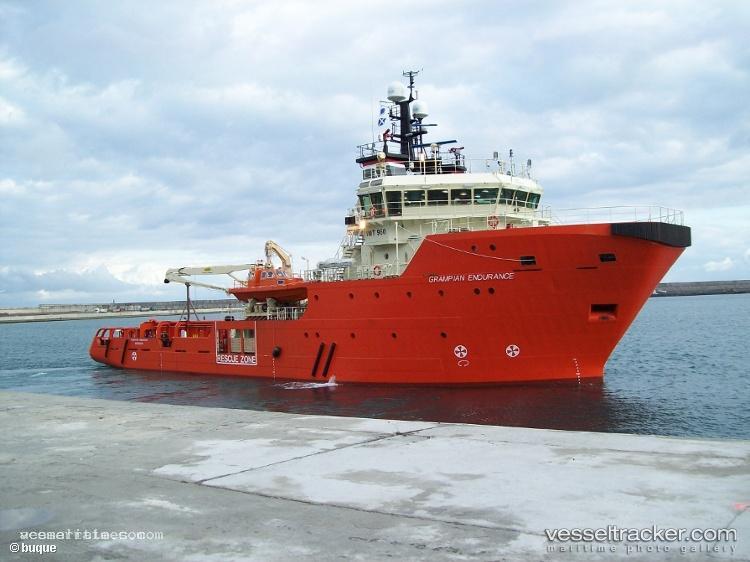 Grampian-Endurance - Offshore Tug Supply Ship vessel registered in United Kingdom