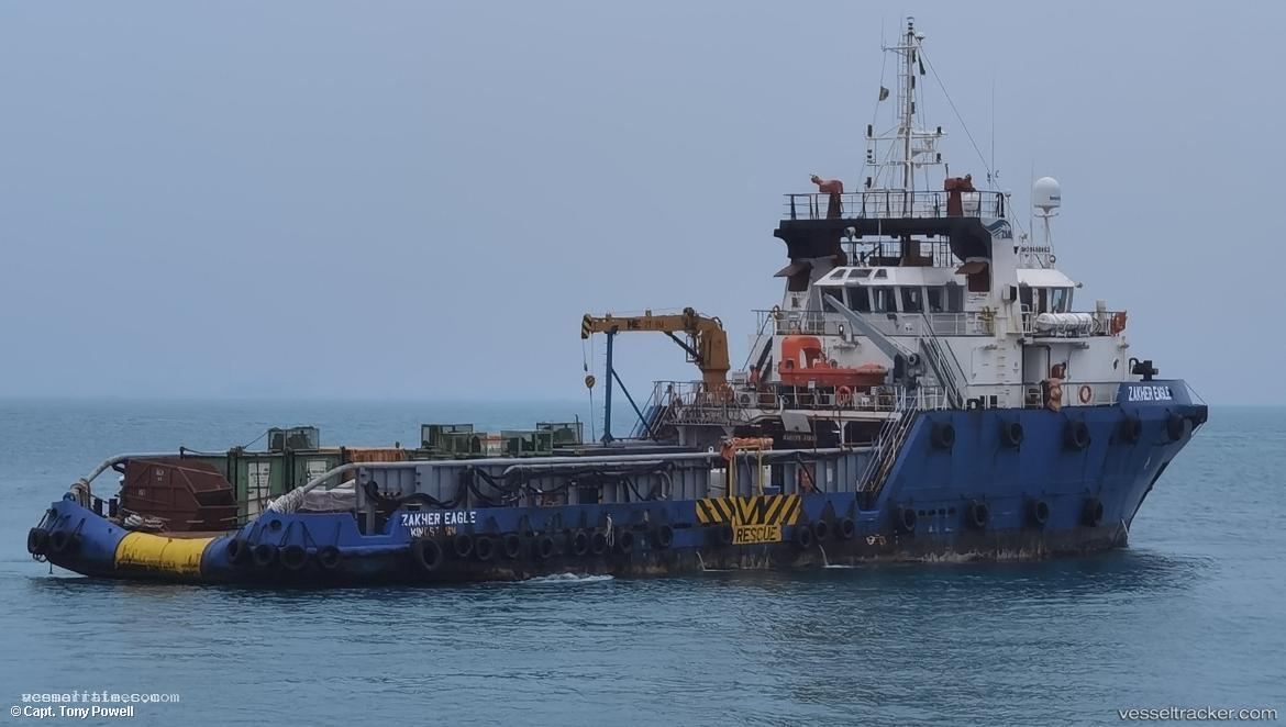 Zakher-Eagle - Offshore Tug Supply Ship vessel registered in Saint Vincent and the Grenadines