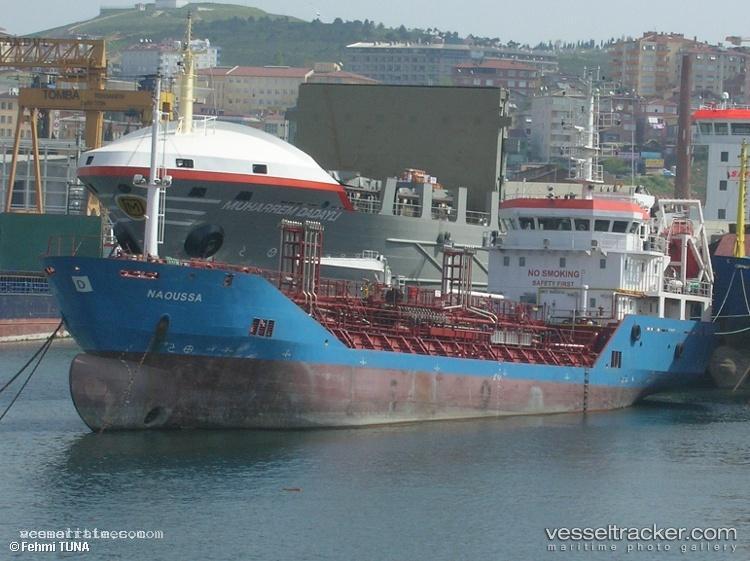 Naoussa - Chemical Oil Products Tanker vessel registered in Greece