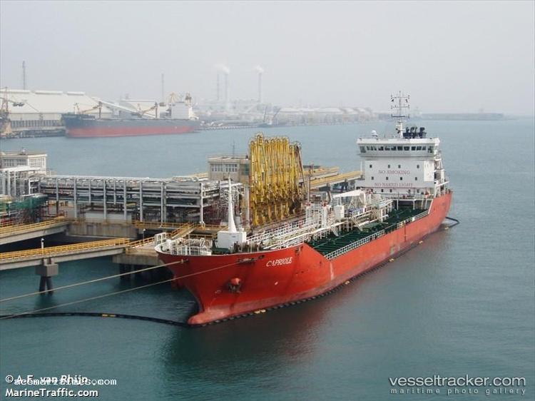 Capriole - Chemical Oil Products Tanker vessel registered in Singapore
