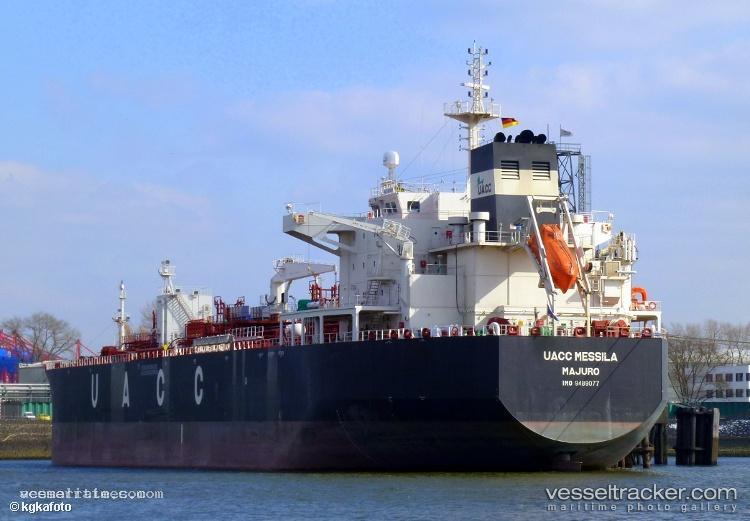 Uog-Stenies - Chemical Oil Products Tanker vessel registered in Marshall Islands