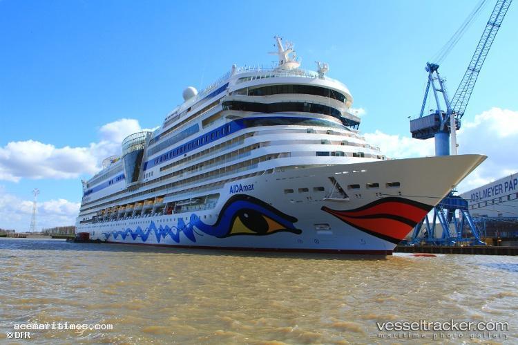 Aidamar - Cruise Ship vessel registered in Italy