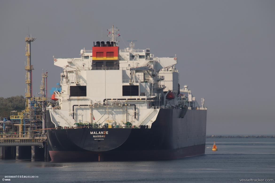 Malanje - Lng Tanker vessel registered in Bahamas