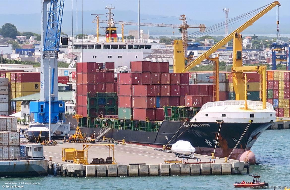 Msc-Sagittarius-F - Container Ship vessel registered in Liberia