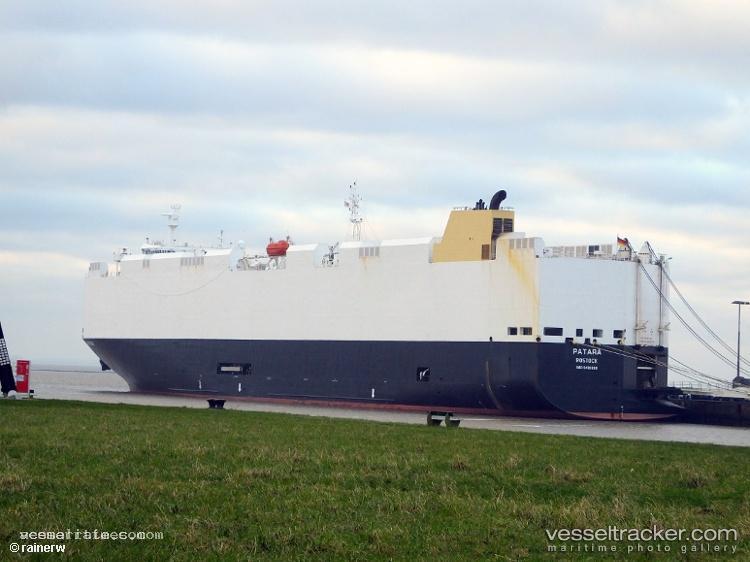 Patara - Vehicles Carrier vessel registered in Germany