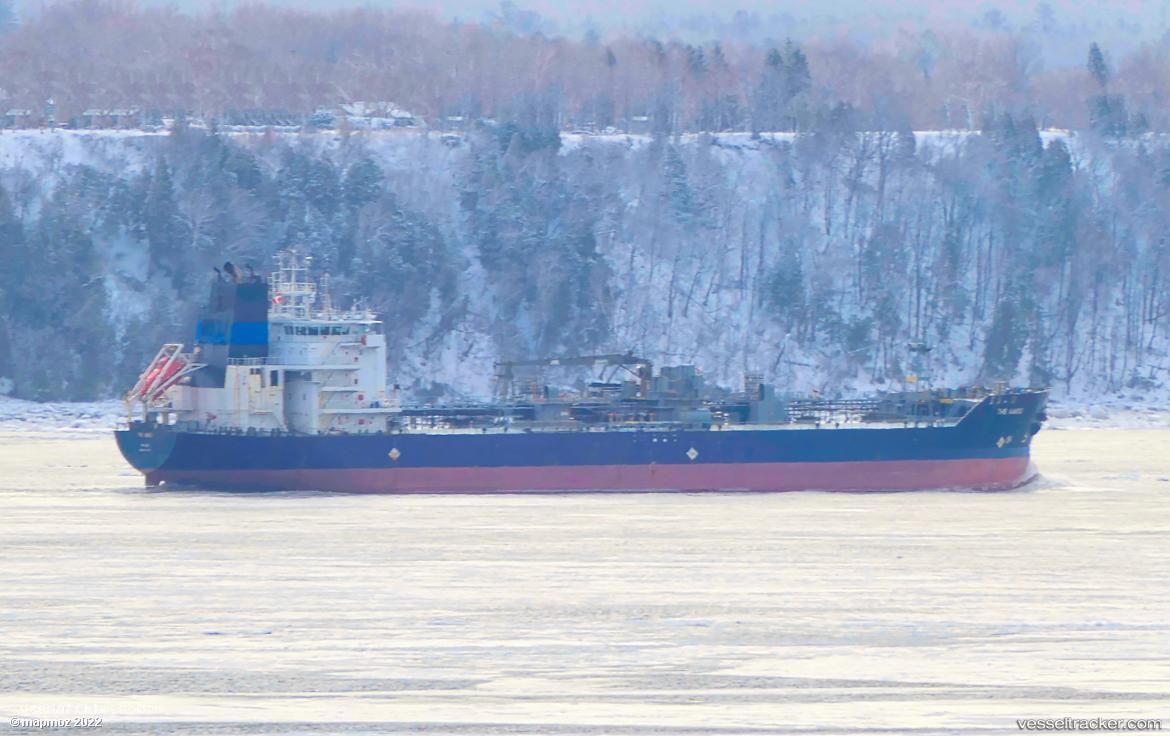 The-Amigo - Bitumen Tanker vessel registered in Marshall Islands