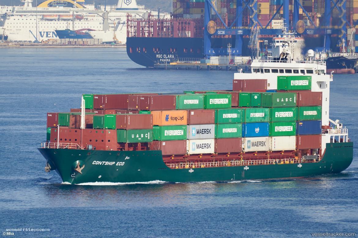 Contship-Eco - Container Ship vessel registered in Liberia