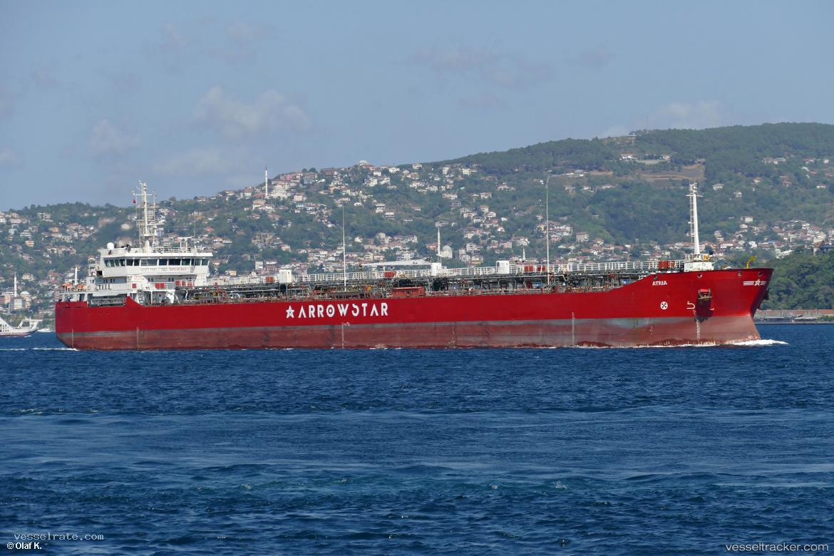 Atria - Oil Products Tanker vessel registered in Liberia