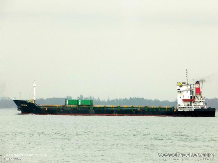Mv.akashia - Container Ship vessel registered in Indonesia