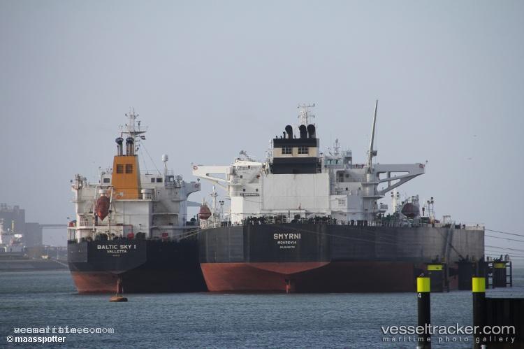 Smyrni - Crude Oil Tanker vessel registered in Liberia