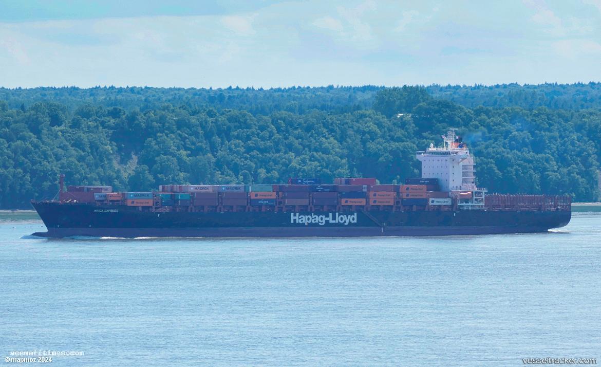 Arica-Express - Container Ship vessel registered in Liberia