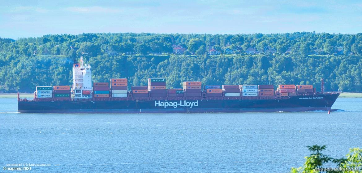 Mombasa-Express - Container Ship vessel registered in Liberia