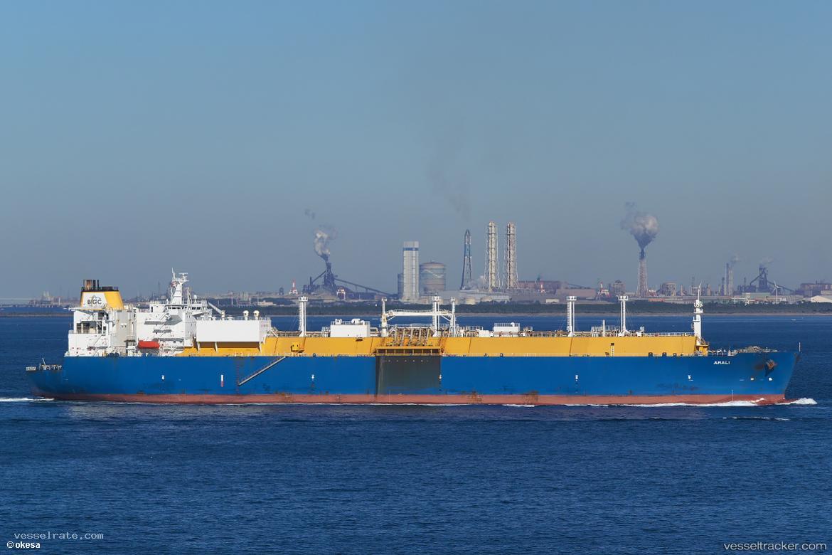 Amali - Lng Tanker vessel registered in Brunei Darussalam