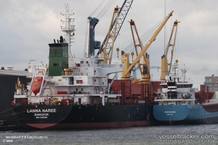 Lanna-Naree - Bulk Carrier vessel registered in Thailand