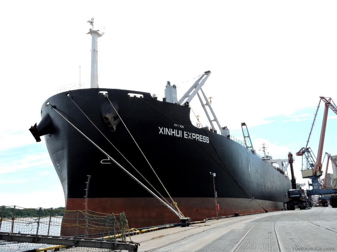 Xinhui-Express - Wood Chips Carrier vessel registered in Singapore