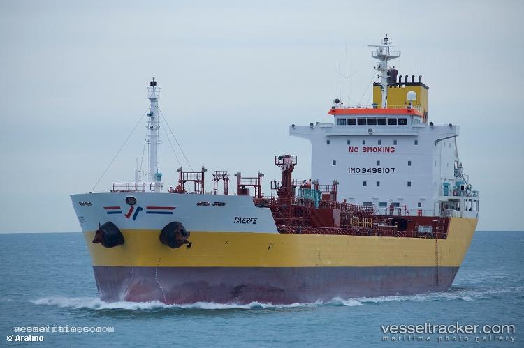 Tinerfe - Chemical Oil Products Tanker vessel registered in Portugal