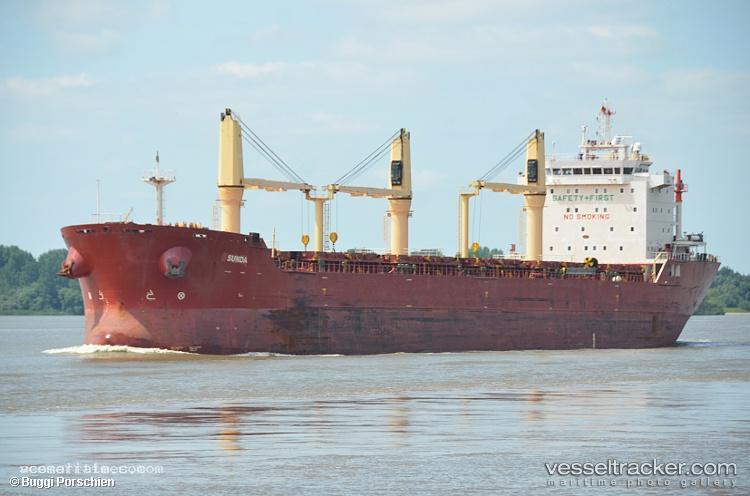 Sunda - Bulk Carrier vessel registered in Liberia