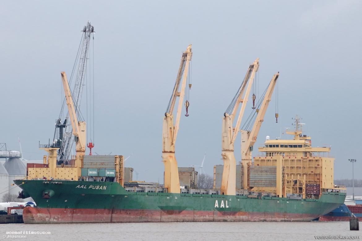 Aal-Pusan - Multi Purpose Carrier vessel registered in Liberia