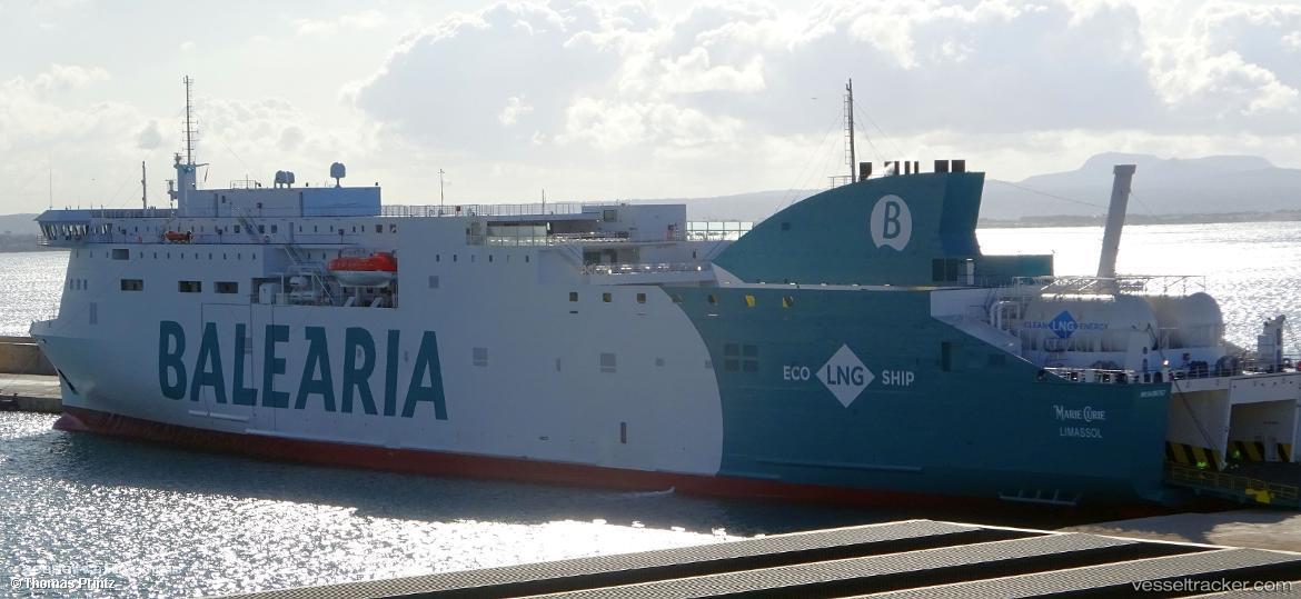 Marie-Curie - Passenger Ro Ro Cargo Ship vessel registered in Cyprus
