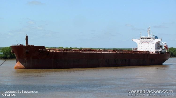 Thassos-Warrior - Bulk Carrier vessel registered in Liberia