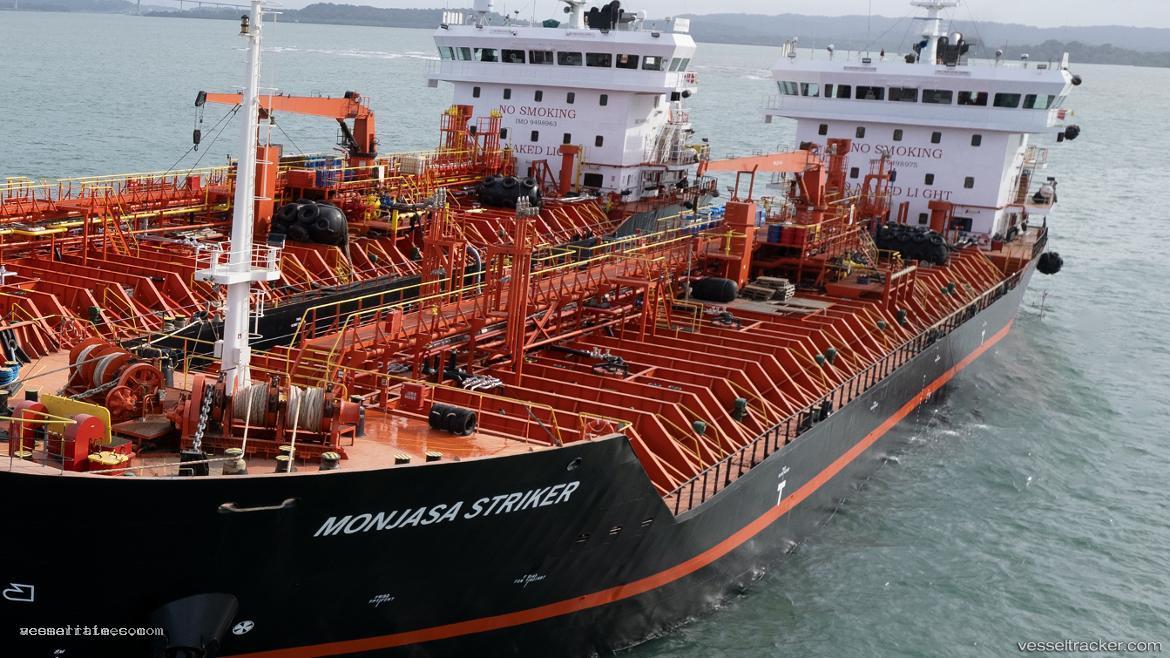 Monjasa-Striker - Oil Products Tanker vessel registered in Panama