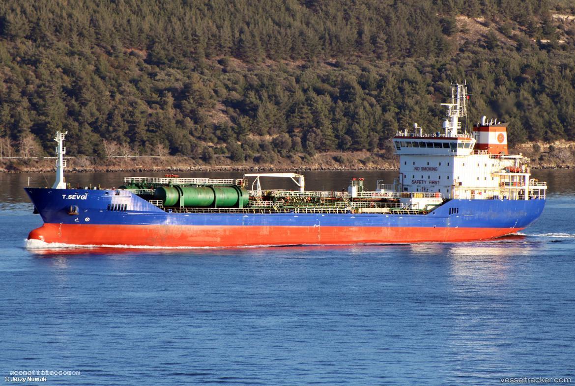T.sevgi - Chemical Oil Products Tanker vessel registered in Turkey