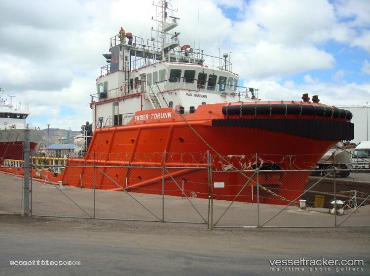 Swiber-Torunn - Offshore Tug Supply Ship vessel registered in Mexico
