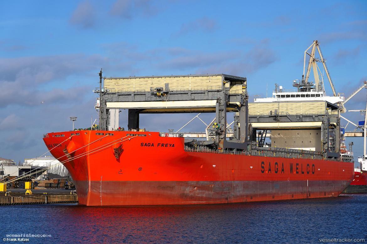 Saga-Freya - General Cargo Ship vessel registered in Bahamas