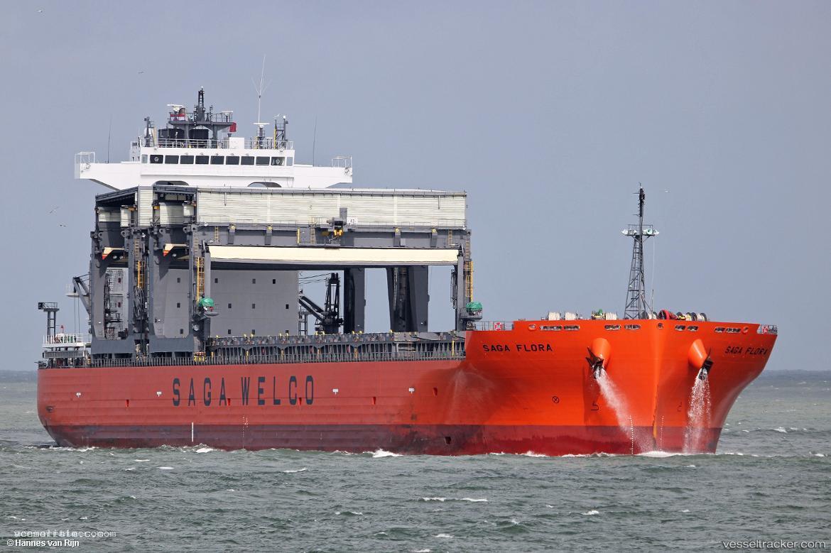 Saga-Flora - Multi Purpose Carrier vessel registered in Bahamas
