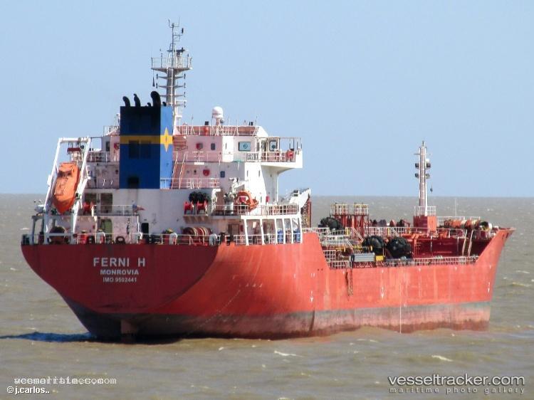 Ferni-H - Chemical Oil Products Tanker vessel registered in Liberia