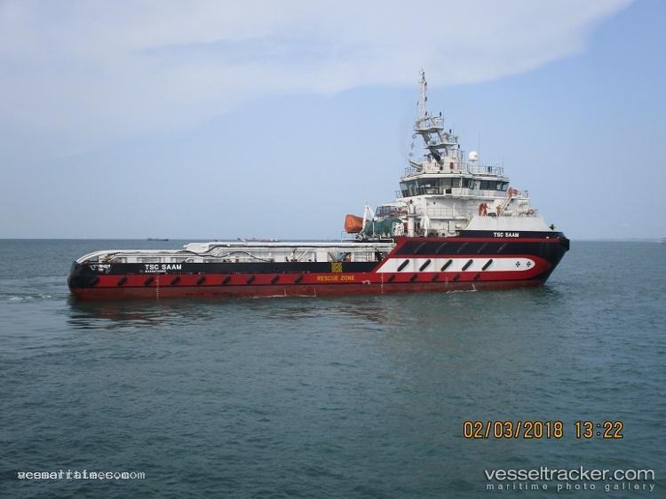 Tsc-Saam - Offshore Tug Supply Ship vessel registered in Saint Kitts and Nevis