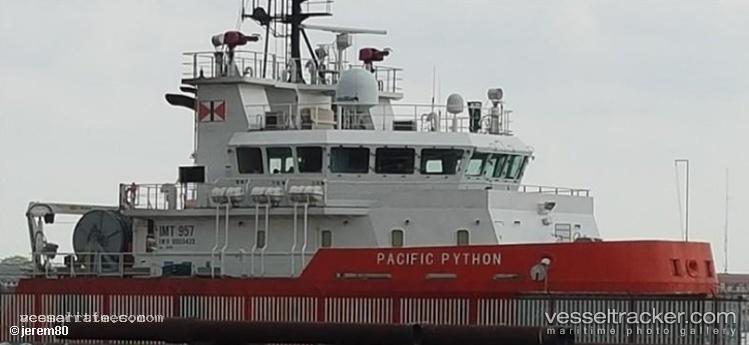 Pacific-Python - Offshore Tug Supply Ship vessel registered in Vanuatu