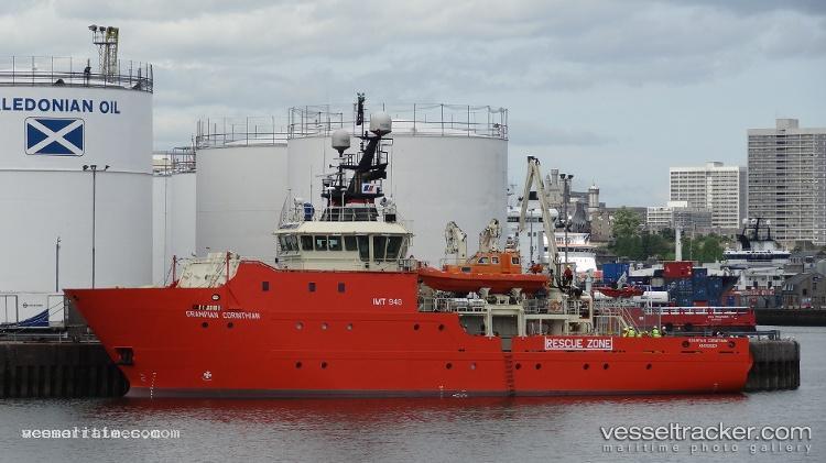 Grampian-Corinthian - Standby Safety Vessel vessel registered in United Kingdom